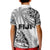 Fiji Rugby Kid Polo Shirt Kaiviti Fijian Tribal World Cup White - Wonder Print Shop