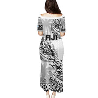 Fiji Rugby Puletasi Kaiviti Fijian Tribal World Cup White - Wonder Print Shop