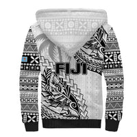 Fiji Rugby Sherpa Hoodie Kaiviti Fijian Tribal World Cup White - Wonder Print Shop