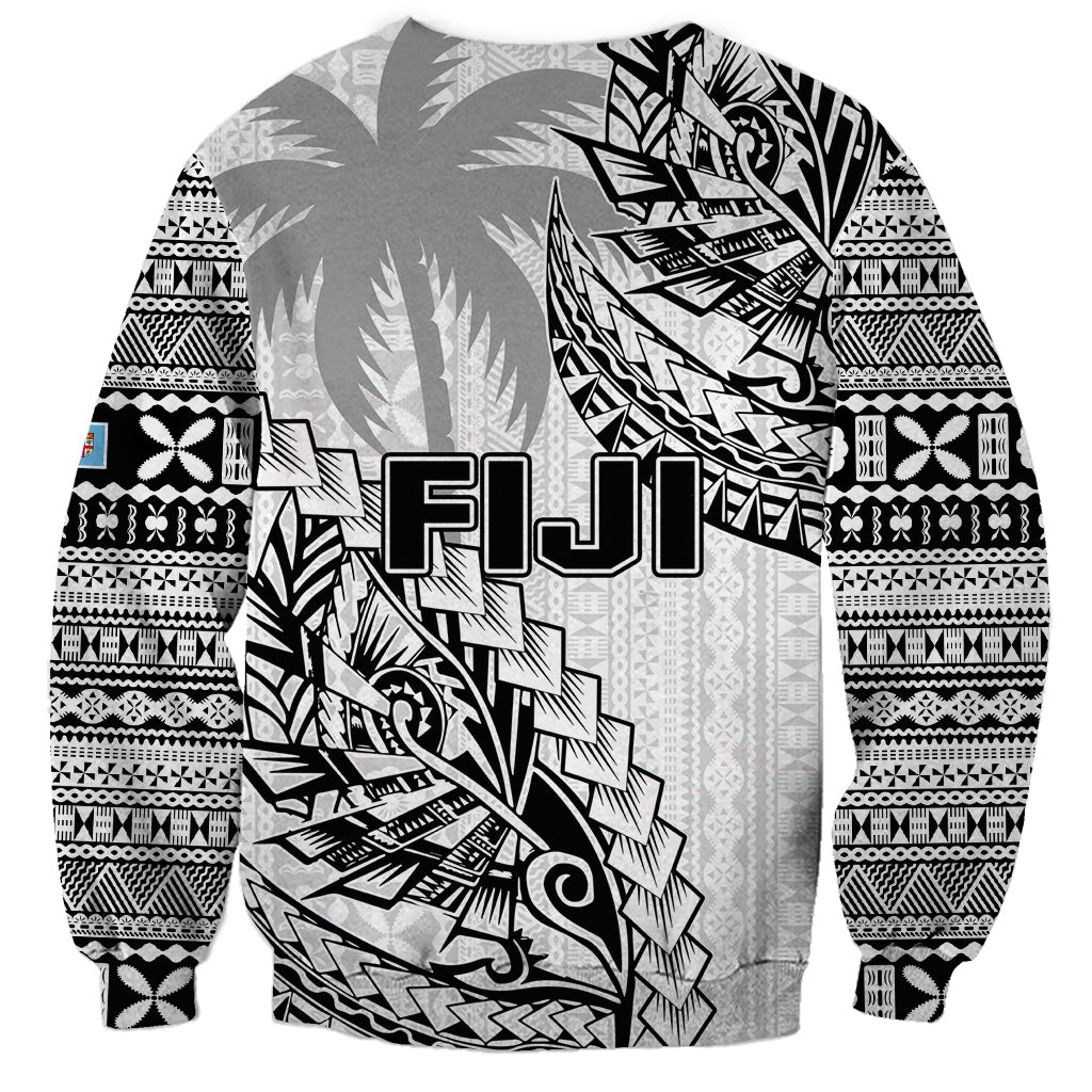 Fiji Rugby Sweatshirt Kaiviti Fijian Tribal World Cup White - Wonder Print Shop