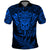 Personalised New Zealand Rugby Polo Shirt Silver Fern All Black Mix Ta Moko Blue Style - Wonder Print Shop