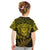 New Zealand Rugby Kid T Shirt Silver Fern All Black Mix Ta Moko Gold Style - Wonder Print Shop