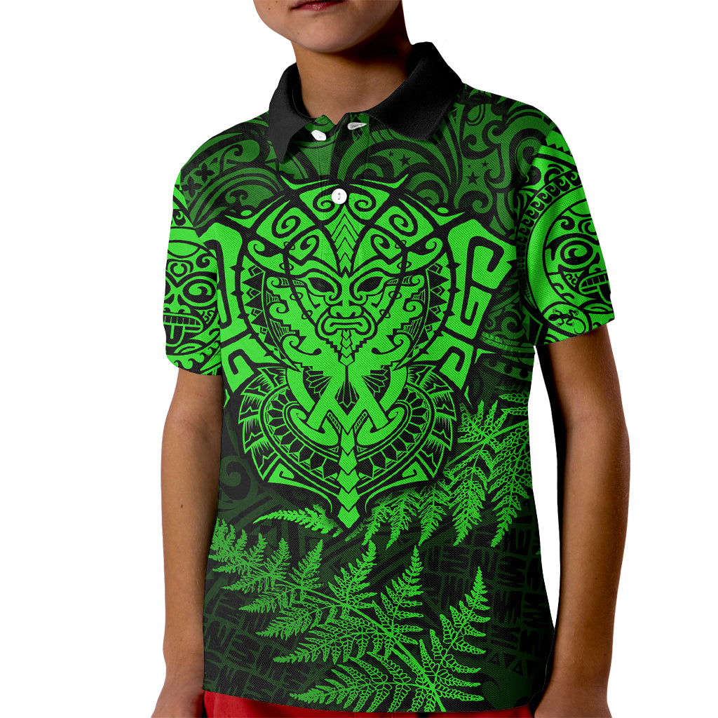 new-zealand-rugby-kid-polo-shirt-silver-fern-all-black-mix-ta-moko-green-style