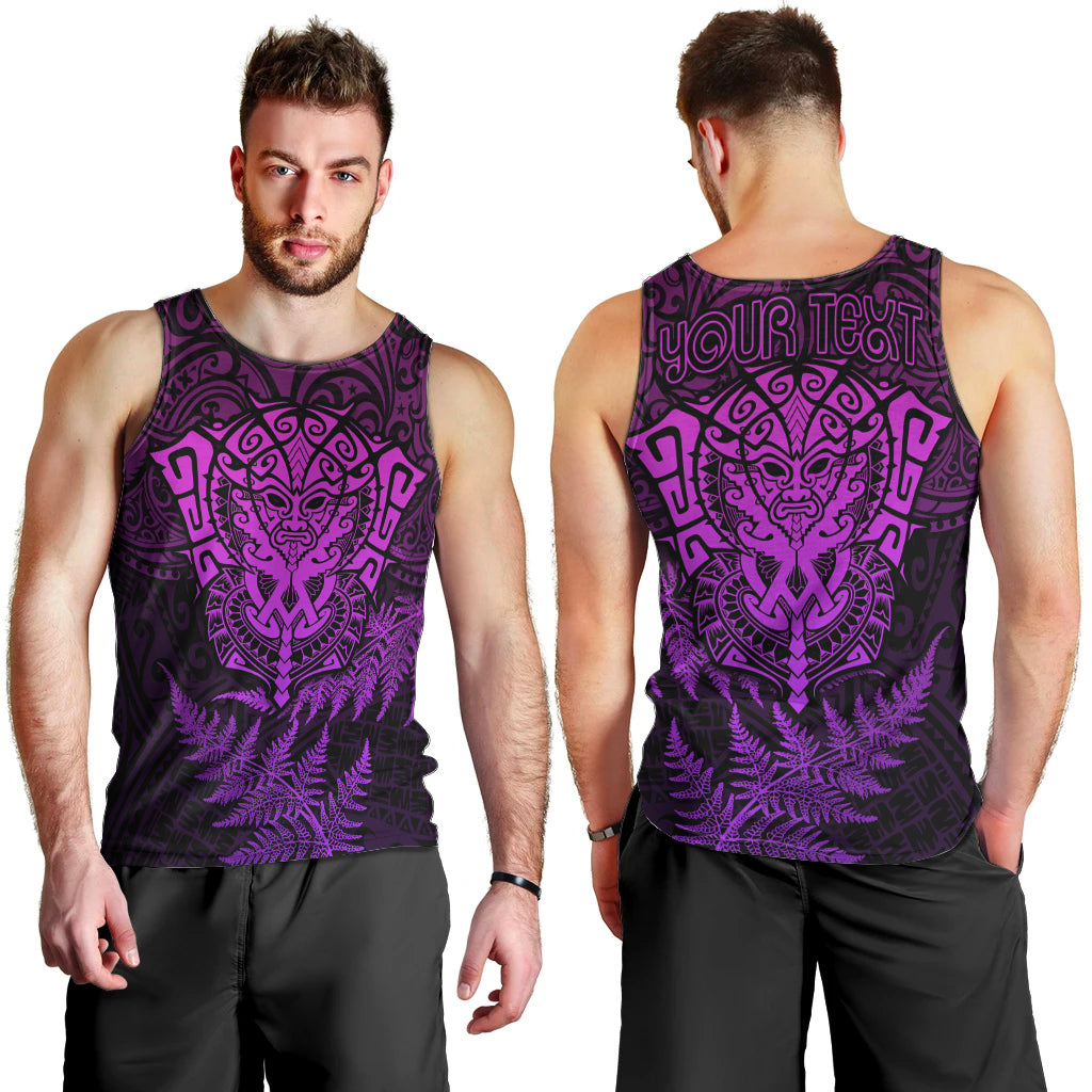 personalised-new-zealand-rugby-men-tank-top-silver-fern-all-black-mix-ta-moko-purple-style