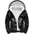 Personalised New Zealand Rugby Sherpa Hoodie Aotearoa Ka Mate Haka All Black Mix Ta Moko White Style - Wonder Print Shop