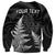 Personalised New Zealand Rugby Sweatshirt Aotearoa Ka Mate Haka All Black Mix Ta Moko White Style - Wonder Print Shop
