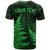 Personalised New Zealand Rugby T Shirt Aotearoa Ka Mate Haka All Black Mix Ta Moko Green Style - Wonder Print Shop