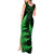 Personalised New Zealand Rugby Tank Maxi Dress Aotearoa Ka Mate Haka All Black Mix Ta Moko Green Style - Wonder Print Shop