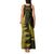 Personalised New Zealand Rugby Tank Maxi Dress Aotearoa Ka Mate Haka All Black Mix Ta Moko Gold Style - Wonder Print Shop