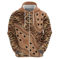 Africa Tiger Mix Dashiki Tribal Pattern Hoodie - Wonder Print Shop