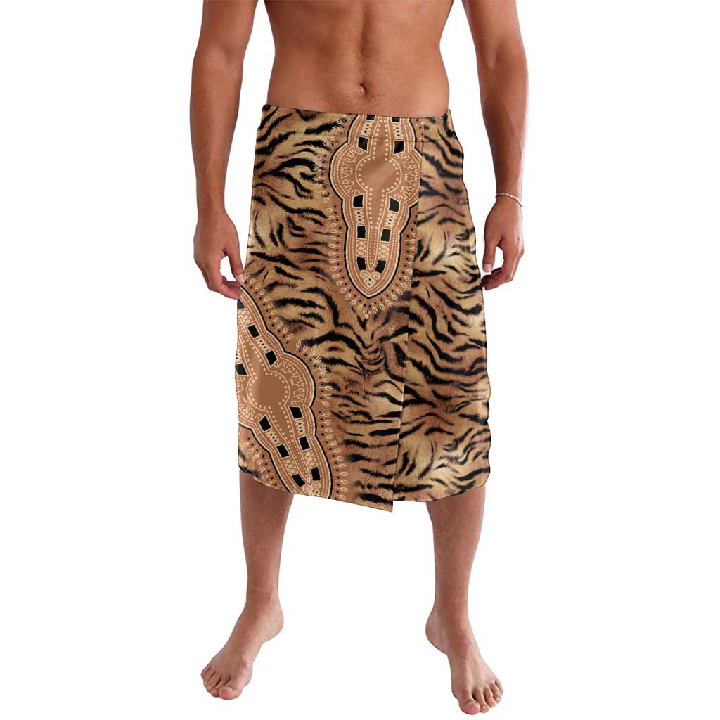 Africa Tiger Mix Dashiki Tribal Pattern Lavalava - Wonder Print Shop
