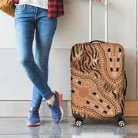 Africa Tiger Mix Dashiki Tribal Pattern Luggage Cover - Wonder Print Shop