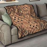 Africa Tiger Mix Dashiki Tribal Pattern Quilt - Wonder Print Shop