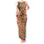 Africa Tiger Mix Dashiki Tribal Pattern Tank Maxi Dress - Wonder Print Shop