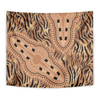 Africa Tiger Mix Dashiki Tribal Pattern Tapestry - Wonder Print Shop