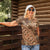 Africa Tiger Mix Dashiki Tribal Pattern Women Polo Shirt - Wonder Print Shop