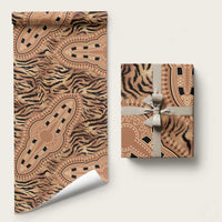 Africa Tiger Mix Dashiki Tribal Pattern Wrapping Paper - Wonder Print Shop