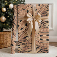 Africa Tiger Mix Dashiki Tribal Pattern Wrapping Paper - Wonder Print Shop