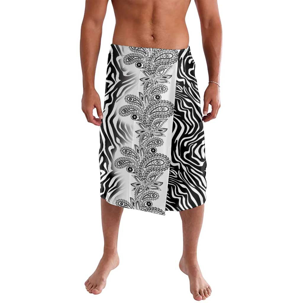 Africa Zebra Mix Paisley Tribal Pattern Lavalava - Wonder Print Shop