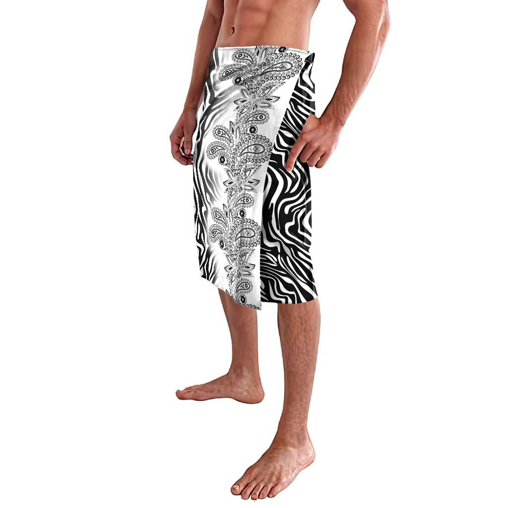 Africa Zebra Mix Paisley Tribal Pattern Lavalava - Wonder Print Shop