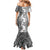Africa Zebra Mix Paisley Tribal Pattern Mermaid Dress - Wonder Print Shop