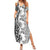 Africa Zebra Mix Paisley Tribal Pattern Summer Maxi Dress - Wonder Print Shop