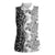Africa Zebra Mix Paisley Tribal Pattern Women Sleeveless Polo Shirt - Wonder Print Shop