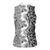 Africa Zebra Mix Paisley Tribal Pattern Women Sleeveless Polo Shirt - Wonder Print Shop