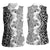 Africa Zebra Mix Paisley Tribal Pattern Women Sleeveless Polo Shirt - Wonder Print Shop