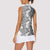 Africa Zebra Mix Paisley Tribal Pattern Women Sleeveless Polo Shirt - Wonder Print Shop