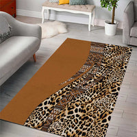 Africa Leopard Mix Native Tribal Pattern Area Rug LT9 - Wonder Print Shop