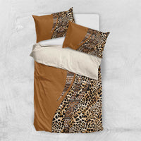 Africa Leopard Mix Native Tribal Pattern Bedding Set LT9 - Wonder Print Shop