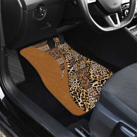 Africa Leopard Mix Native Tribal Pattern Car Mats LT9 - Wonder Print Shop