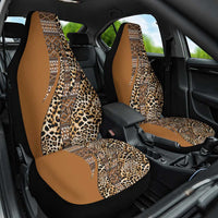 Africa Leopard Mix Native Tribal Pattern Car Seat Cover LT9 - Wonder Print Shop