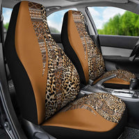 Africa Leopard Mix Native Tribal Pattern Car Seat Cover LT9 - Wonder Print Shop