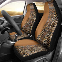 Africa Leopard Mix Native Tribal Pattern Car Seat Cover LT9 - Wonder Print Shop