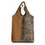 Africa Leopard Mix Native Tribal Pattern Grocery Bag