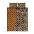 Africa Leopard Mix Native Tribal Pattern Quilt Bed Set - Wonder Print Shop