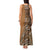 Africa Leopard Mix Native Tribal Pattern Tank Maxi Dress - Wonder Print Shop