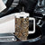 Africa Leopard Mix Native Tribal Pattern Tumbler With Handle - Wonder Print Shop