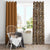 Africa Leopard Mix Native Tribal Pattern Window Curtain - Wonder Print Shop