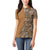 Africa Leopard Mix Native Tribal Pattern Women Polo Shirt - Wonder Print Shop