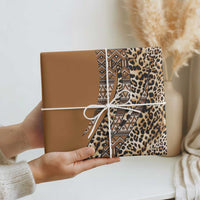 Africa Leopard Mix Native Tribal Pattern Wrapping Paper - Wonder Print Shop