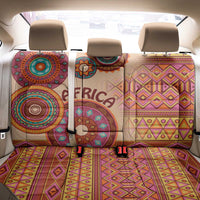 Africa Tribal Traditional Pattern Back Car Seat Cover Beige Motif LT9 - Wonder Print Shop