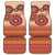 Africa Tribal Traditional Pattern Car Mats Beige Motif LT9 - Wonder Print Shop