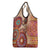 Africa Tribal Traditional Pattern Grocery Bag Beige Motif
