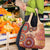 Africa Tribal Traditional Pattern Grocery Bag Beige Motif