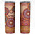 Africa Tribal Traditional Pattern Skinny Tumbler Beige Motif - Wonder Print Shop