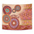 Africa Tribal Traditional Pattern Tapestry Beige Motif - Wonder Print Shop