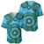 Africa Tribal Traditional Pattern Baseball Jersey Blue Motif LT9 - Wonder Print Shop